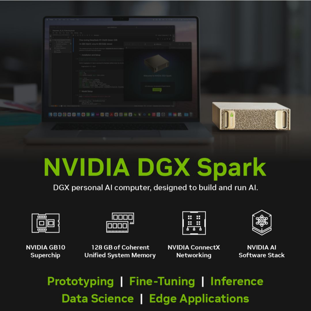 DGX Spark Founders Edition view