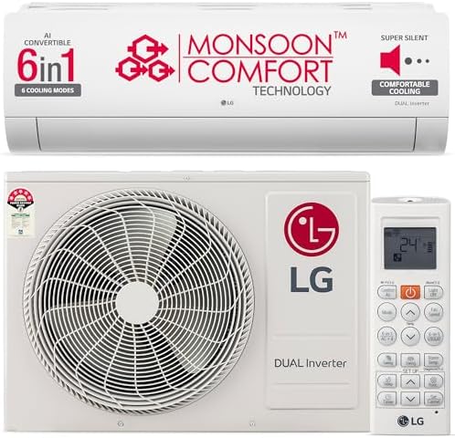 LG 3STAR Split AC AI Conv Ocean Black USNQ19QNXE