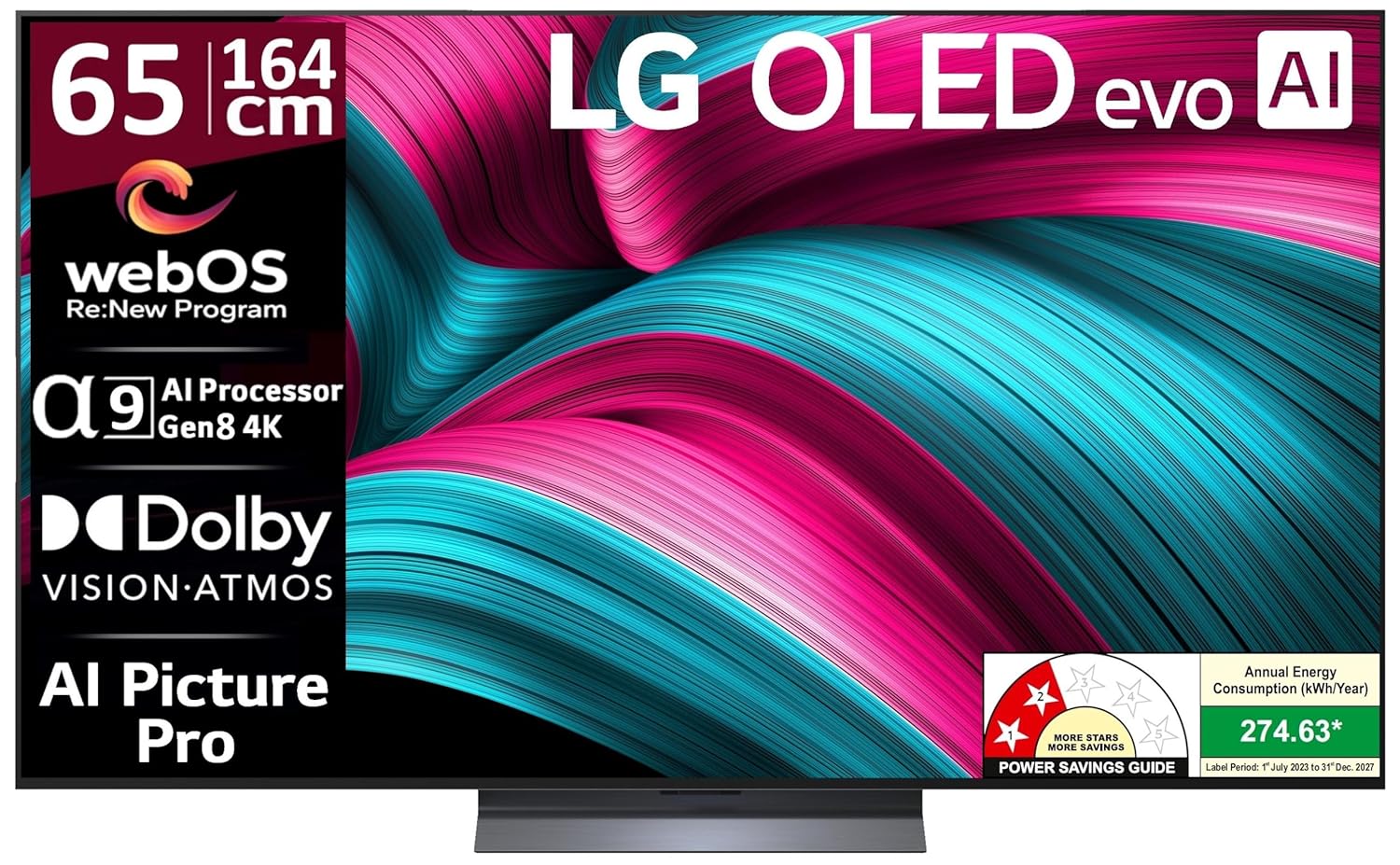LG OLED 65C6 4K Smart TV 65C6PLA.ATR