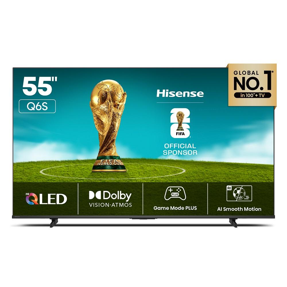 Hisense 85 QLED 4K Smart TV 85Q6S